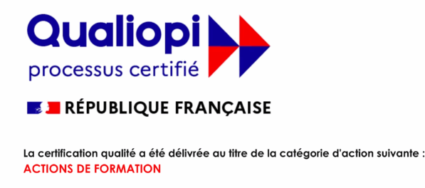 Logo Qualiopi — certification qualité des organismes de formation